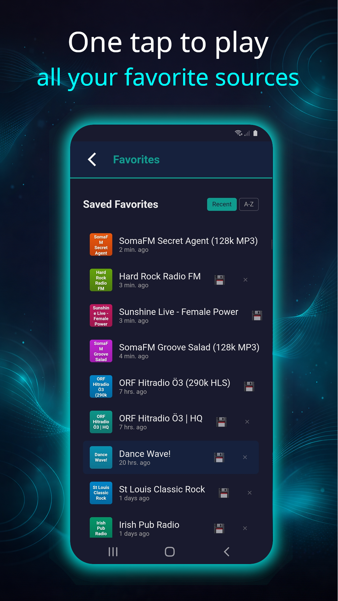 Unlimited Favorites