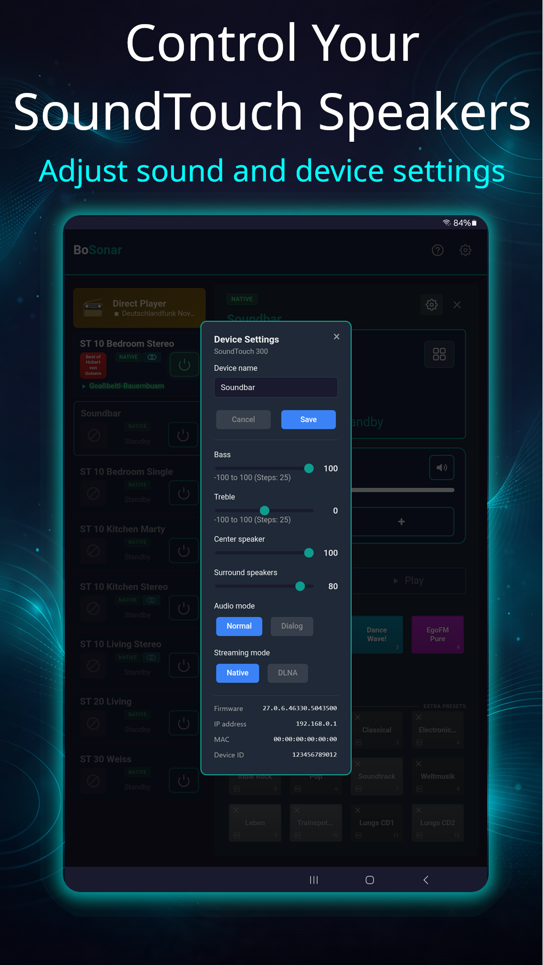Device Settings